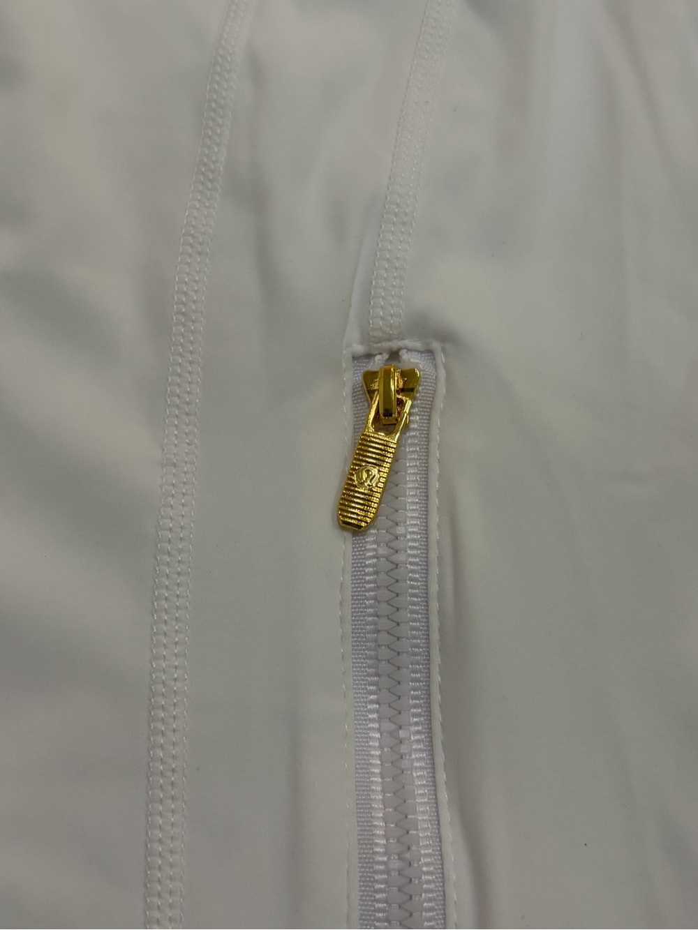 lululemon athletica Women's White Zip-Up Define Jacket & Pants Set Gold Nulu - Picture 3 of 10